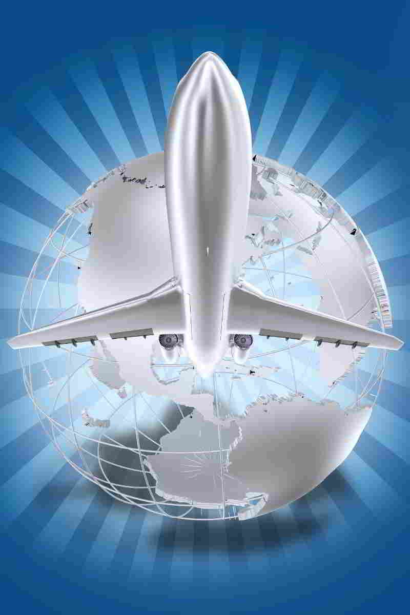 graphicstock-airplane-world