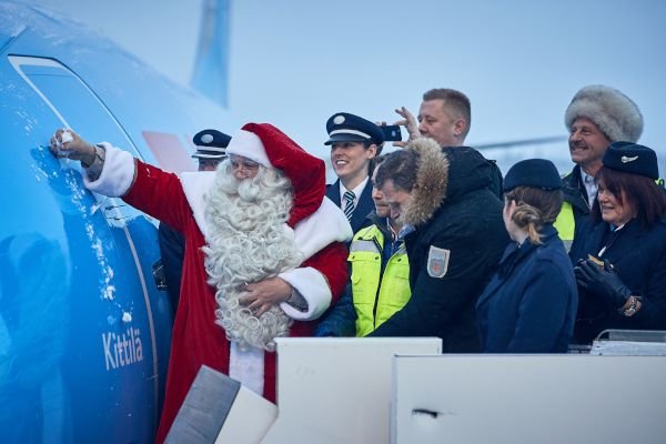 Ανάδοχος σε αεροσκάφος της TUI ο Άγιος Βασίλης