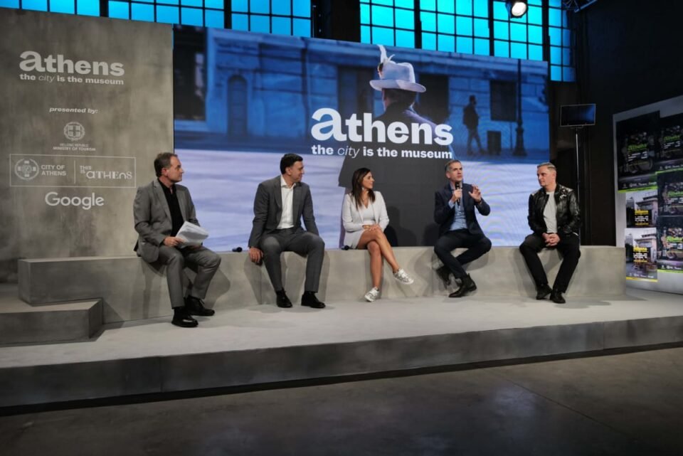 Από την παρουσίαση της κοινής πρωτοβουλίας του Υπουργείου Τουρισμού, του Δήμου Αθηναίων και της Google, “Athens. The city is the museum”
